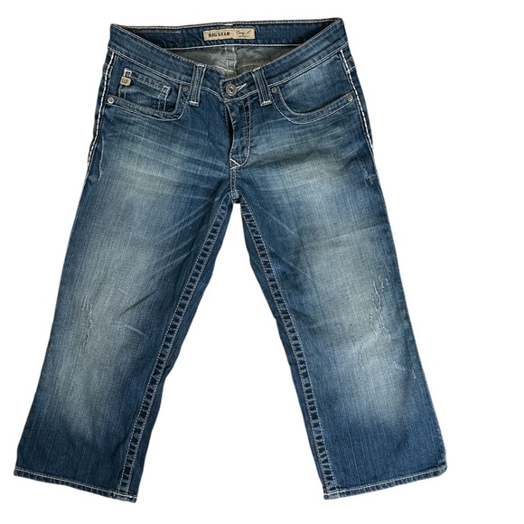 Big Star Women’s Size 29 Casey K. Denim Jean Cropped - Picture 4 of 9
